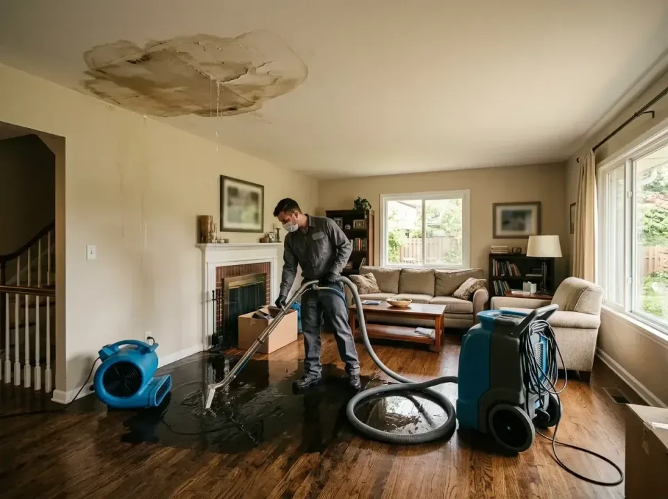 attic-pipe-burst-ceiling-drip-008 — frequently asked questions, Water Damage Restoration & Carpet Care in Missouri